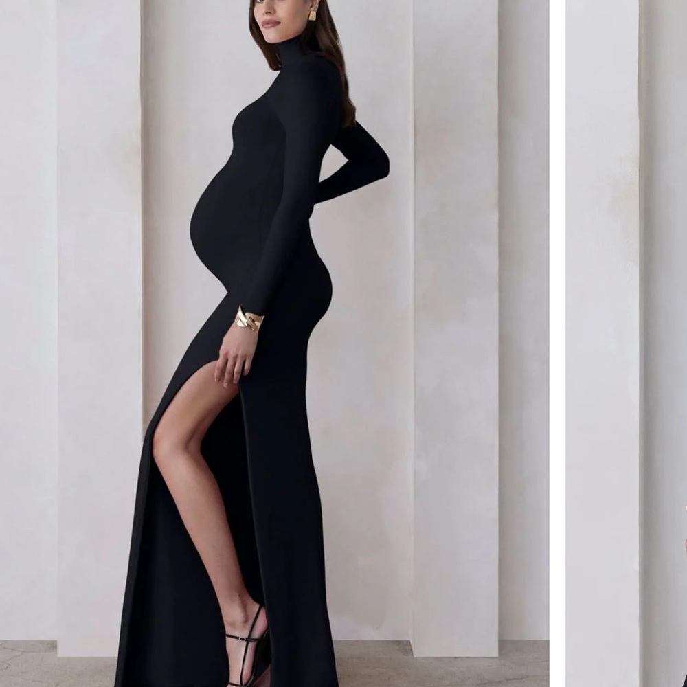 Bumpsuit Monica Black Maternity Dress
